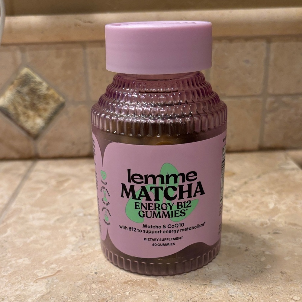 Lemme Matcha Energy B12 Gummies